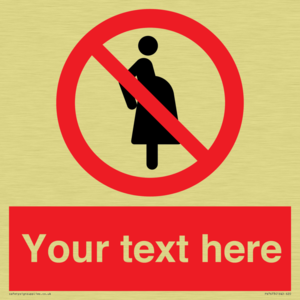 Custom prohibition not for pregnant women